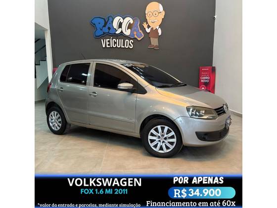 VOLKSWAGEN FOX 1.6 MI 8V FLEX 4P MANUAL VOLKSWAGEN FOX 1.6 MI 8V FLEX 4P MANUAL